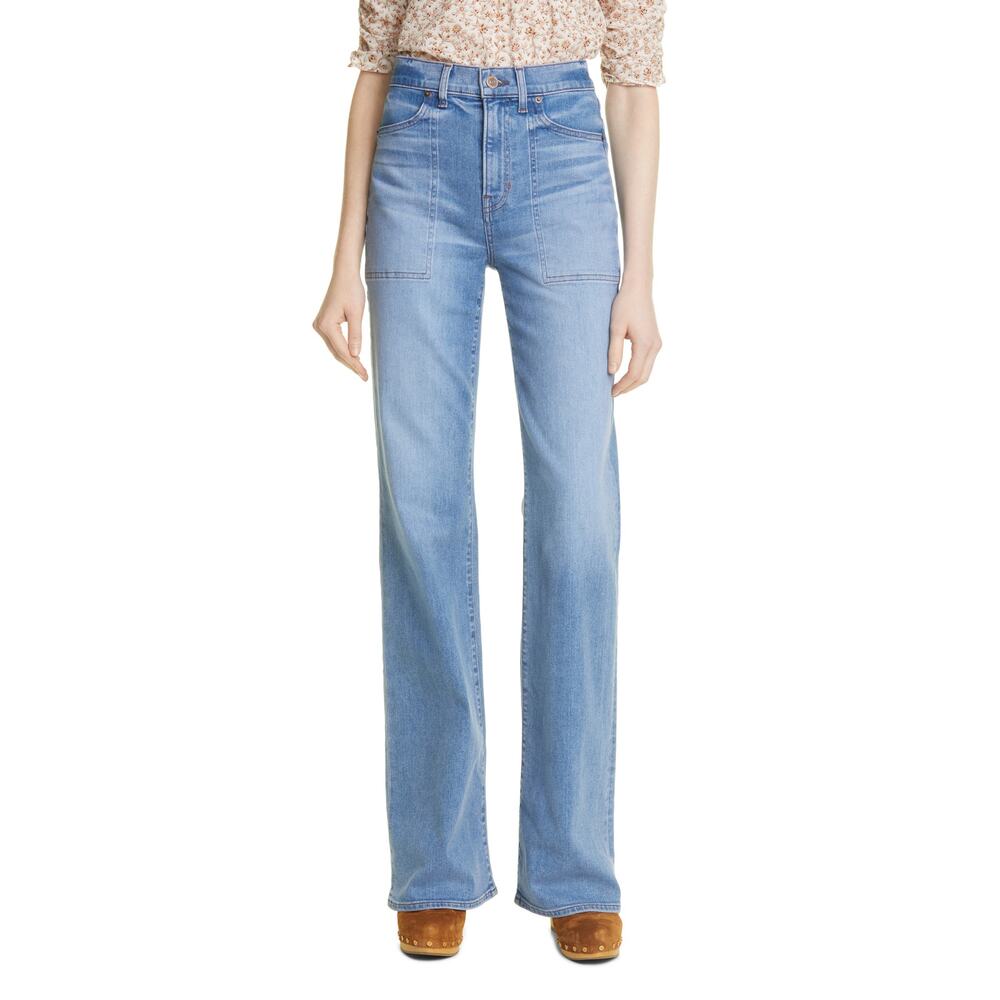 Veronica Beard Crosbie Light Blue Women Jeans